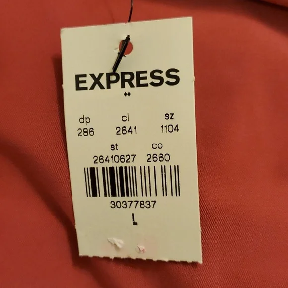 Express pink vneck body contour too - Picture 7 of 9